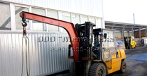 PICTURE OF MOUNTED BEAM CRANE FOR FORKLIFT