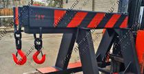 PICTURE OF MOUNTED BEAM CRANE FOR FORKLIFT